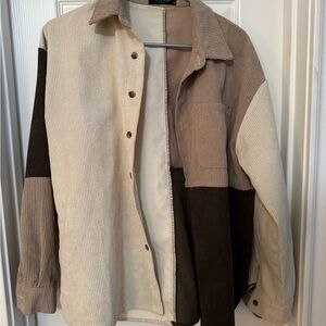 Women’s Multi-Color Corduroy Jacket
